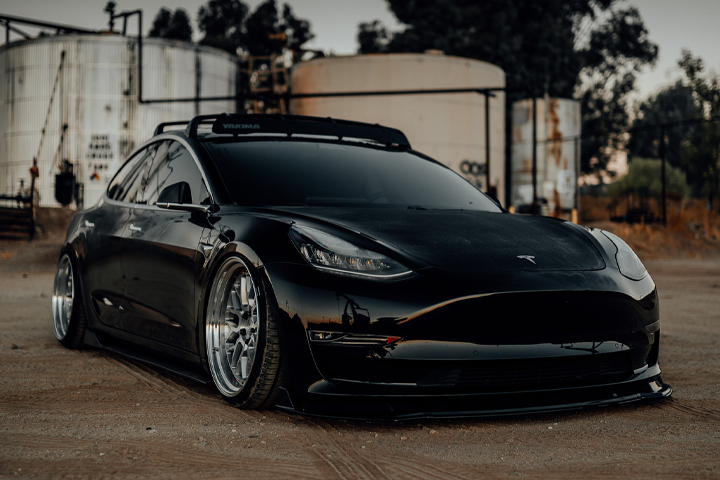 Tesla Model 3 D2 Air Ride Kits Available Now At Bag Riders