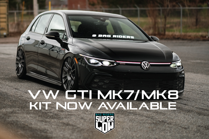 Super Low Kits: VW Mk7 & Mk8 Available Now! 
