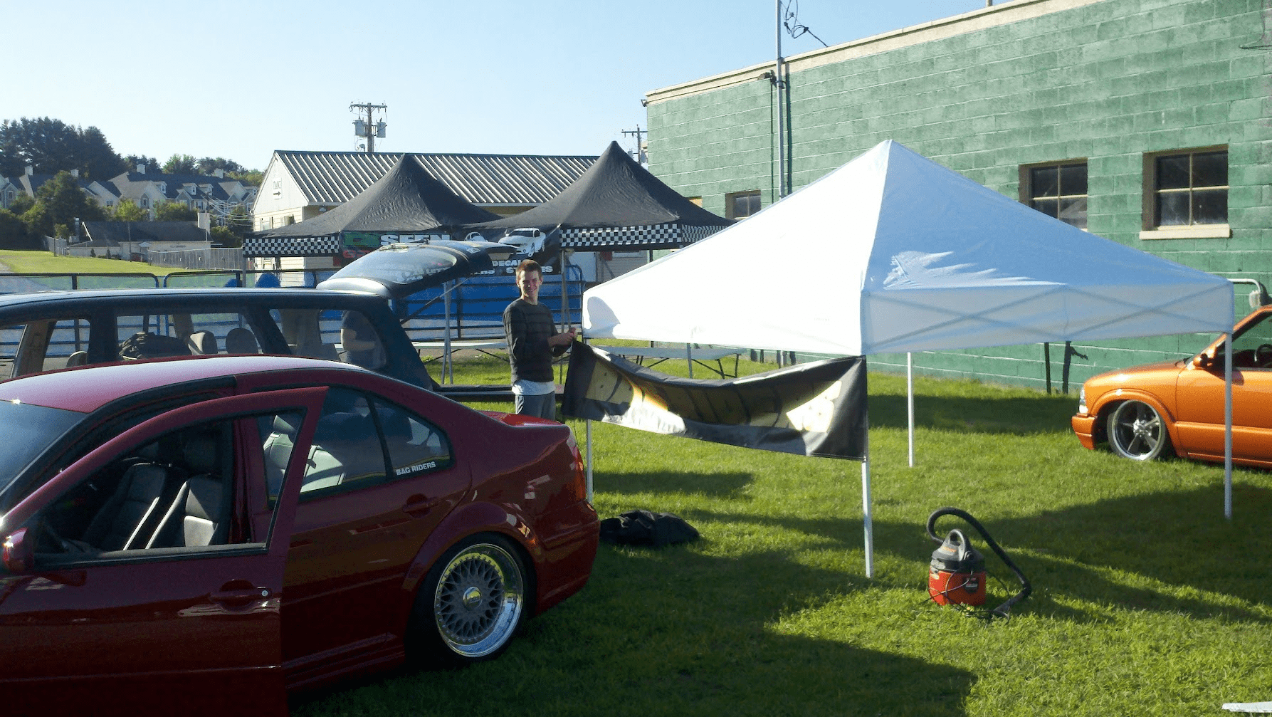 Bag Riders first car show H2O International
