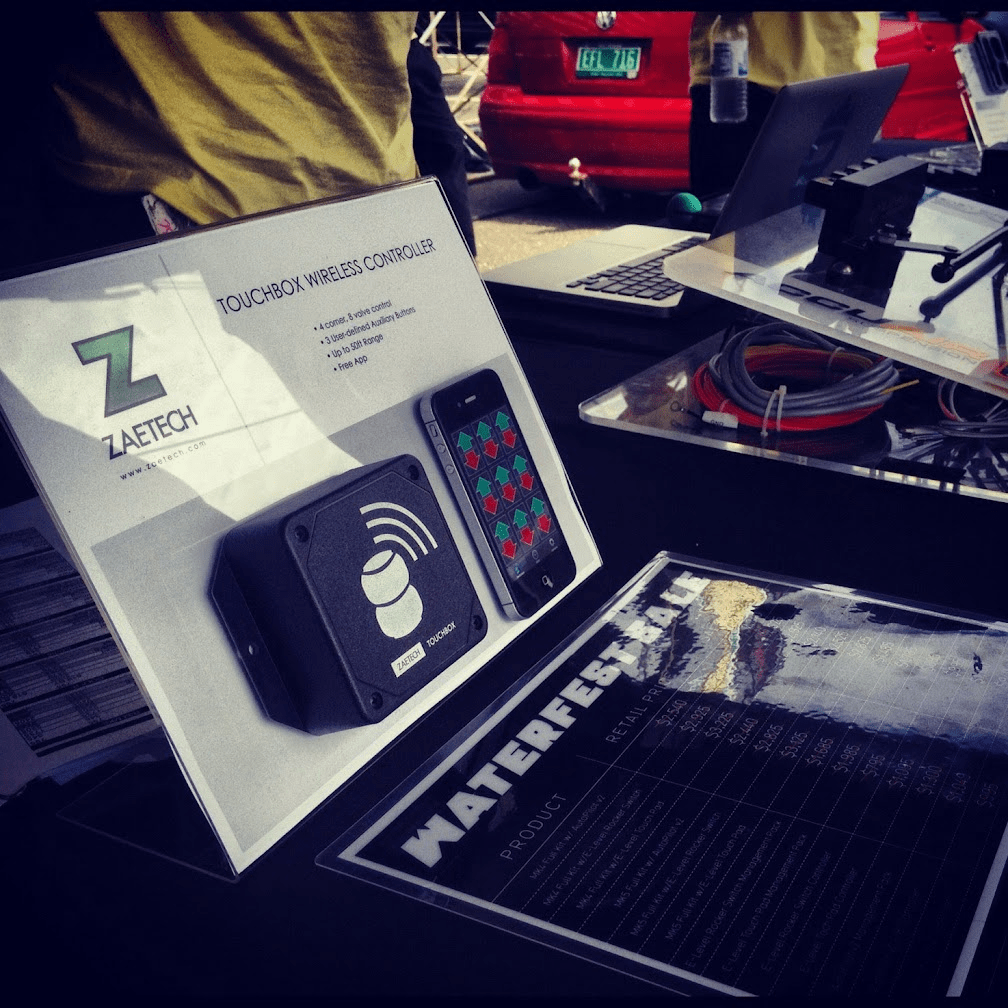 Zaetech x Bag Riders wirless switchbox for air suspension